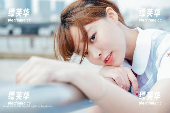 BoLoli菠萝社 - 柳侑绮来啦，运动写真分享，不流汗，只流眼睛