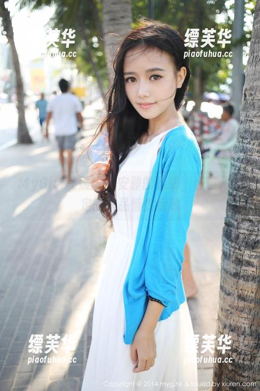 MyGirl美媛馆 - 安静的透明，唐琪儿的定制作品悄然绽放