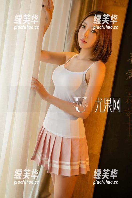 UGirls尤果网 - 这一波颜亦汐的制服写真，原图就差没说‘我正在学习中’了