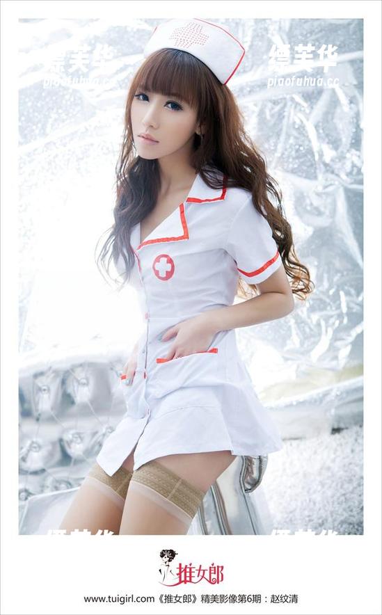 推女郎 - 别犹豫了，爱上易阳白裙的套图，下载速度要提速哦！
