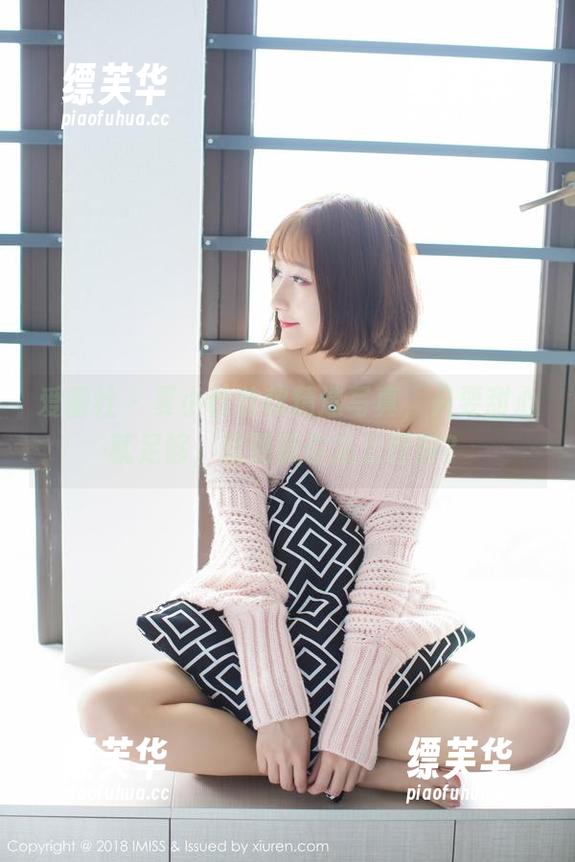 爱蜜社 - 夏小秋秋秋精选写真，只要甜心就足够，这逻辑你怎么理解？