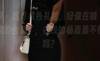 秀人网 - 这香槟色礼裙，好像在喊“快来浏览我的合集”，在线的杨晨晨不怕竞争吗？